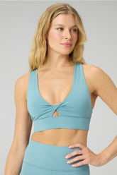 oasis twist medium impact sports bra