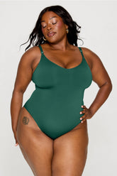 nearly naked shapewear strappy bodysuit