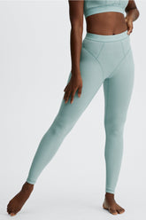 fabletics waffle high-waisted legging