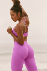 seamless scrunch high-waisted legging