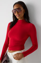 seamless long-sleeve essential tee