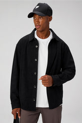 the club cord relaxed shirt jacket