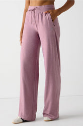 cloud jersey wide leg pant