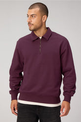 the go-to quarter zip polo