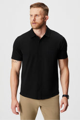 the dash short sleeve button up