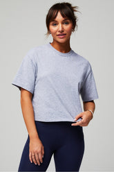 100% cotton boxy tee
