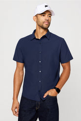 the don short sleeve button up