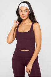 pureluxe built-in bra tank