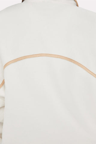 soft fleece half-zip