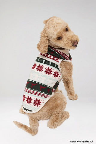 the go-to fleece pet onesie