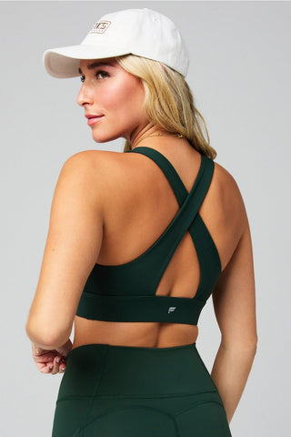 oasis twist medium impact sports bra