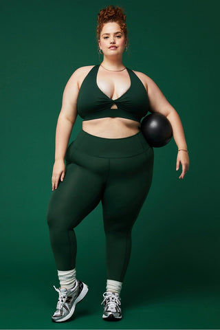 oasis twist medium impact sports bra