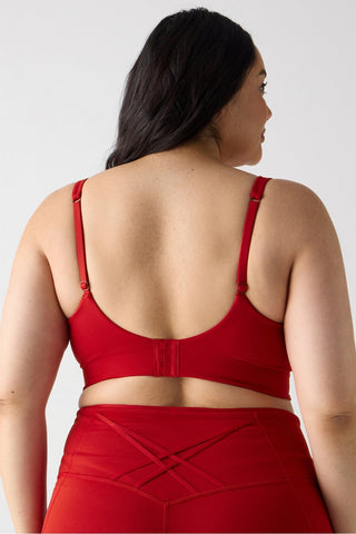 pureluxe longline low impact bra