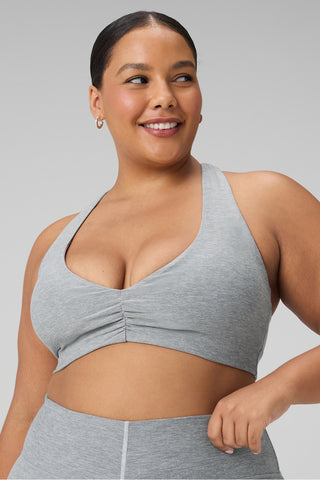 heatherflex ruched bra