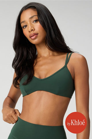 pureluxe strappy low impact bra