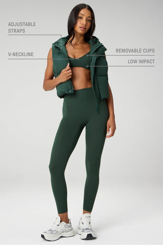 pureluxe strappy low impact bra