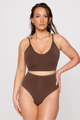 nearly naked shapewear plunge bra