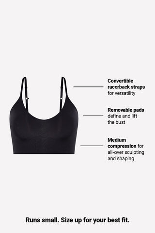 nearly naked shapewear plunge bra