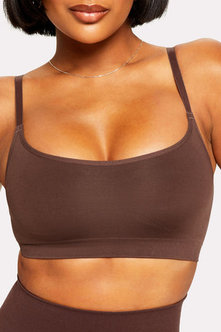 nearly naked shapewear scoop bralette