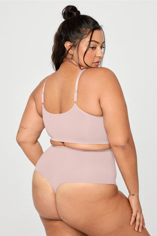 nearly naked shapewear scoop bralette