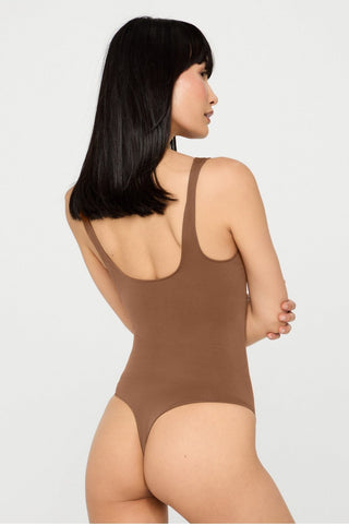 nearly naked shapewear thong bodysuit