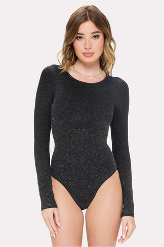 nearly naked luxe shapewear long sleeve bodysuit