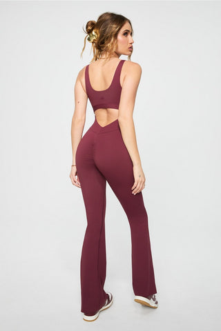 ultra-smooth flare catsuit