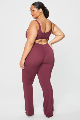 ultra-smooth flare catsuit