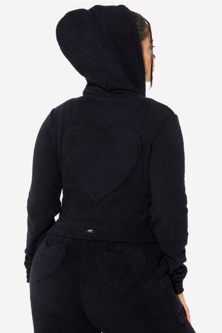 pet me zip up hoodie