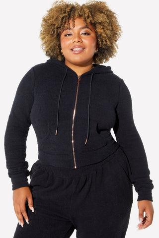 pet me zip up hoodie