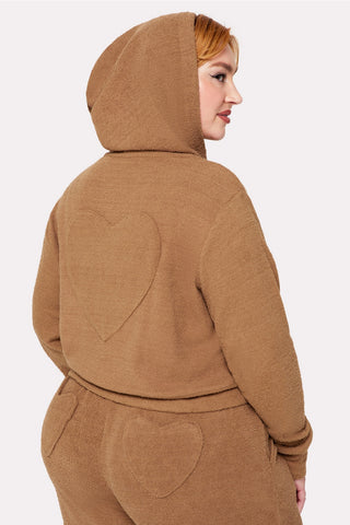 pet me zip up hoodie