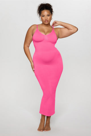 smooth as hell shaping maxi dress