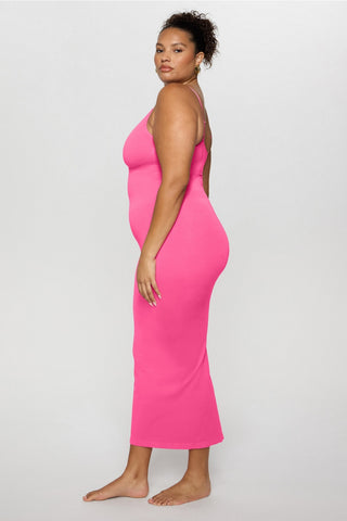 smooth as hell shaping maxi dress