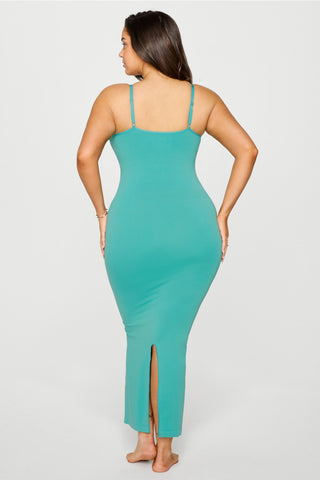 smooth as hell shaping maxi dress