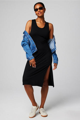 cloud jersey midi dress