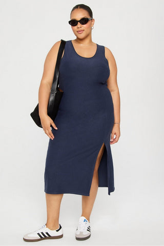 cloud jersey midi dress