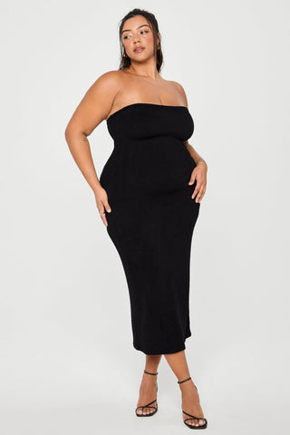 pet me strapless dress