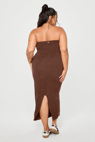 pet me strapless dress