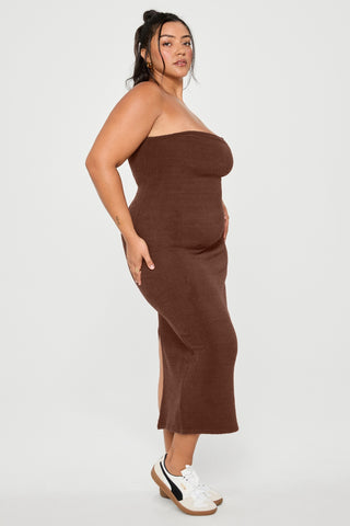 pet me strapless dress