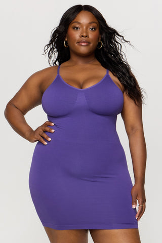 smooth as hell shaping mini dress