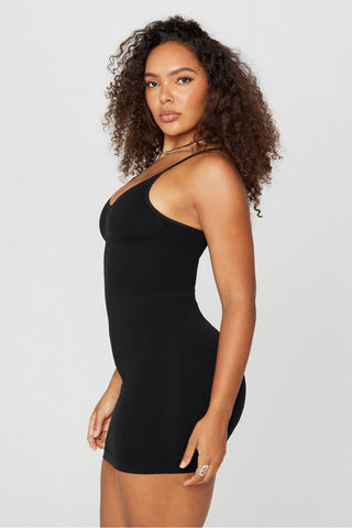 smooth as hell shaping mini dress