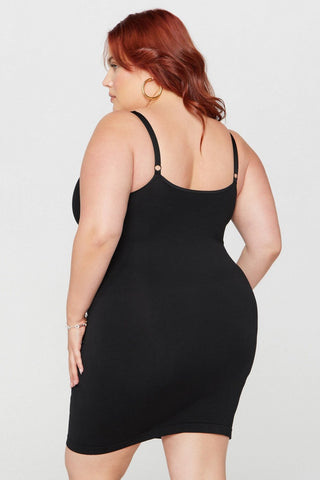 smooth as hell shaping mini dress