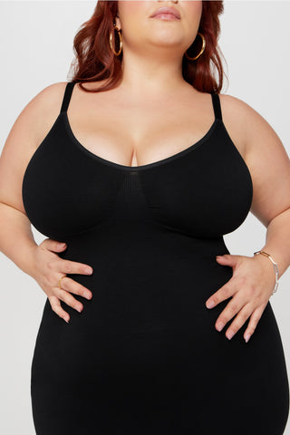 smooth as hell shaping mini dress