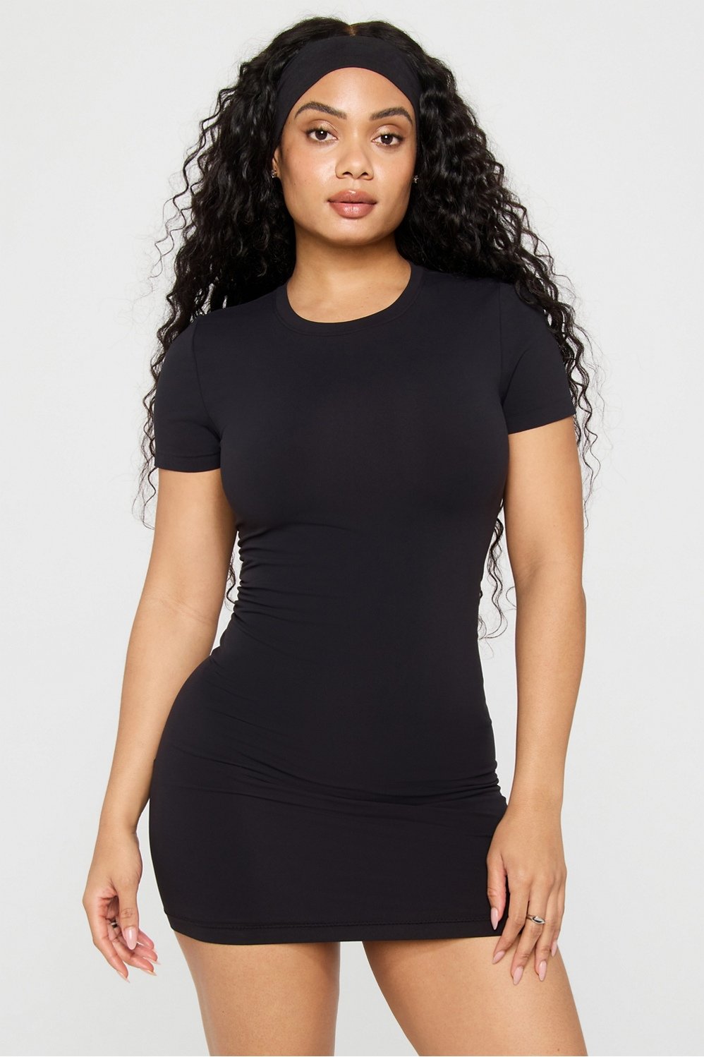 seamless short-sleeve dress