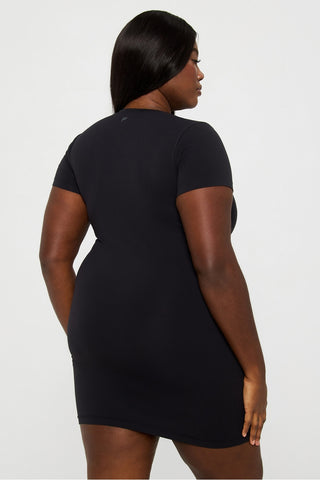 seamless short-sleeve dress