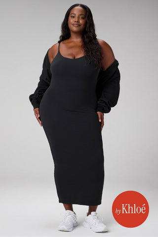 strappy seamless maxi dress