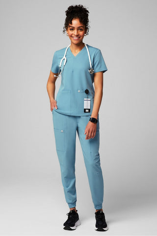high-rise on-call scrub jogger