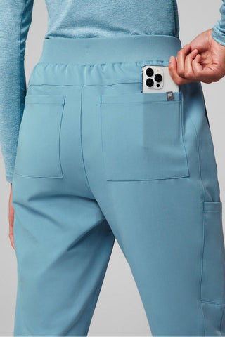 high-rise on-call scrub jogger