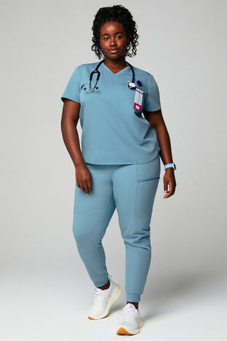 high-rise on-call scrub jogger