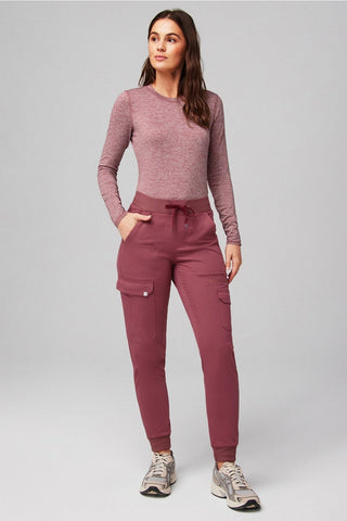 evoke cargo scrub jogger